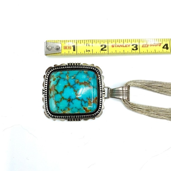 💕💕💕Thomas Byrd Red Mesa turquoise necklace - Picture 11 of 13